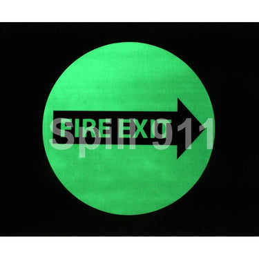 Fire Exit Arrow Floor Marker- Model FM05